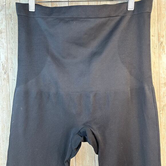 Shapermint Essentials Legging Womens 2XL Black Seamless Compression High-Waist‎ - Picture 2 of 4